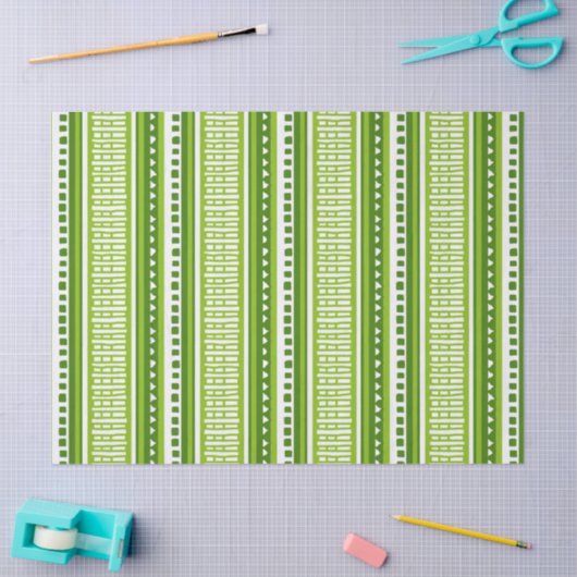 MAZIPOODLES Striped Ribbed Knitting Pattern 080 B Tissuepapier (Craft)