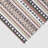 MAZIPOODLES Striped Ribbed Knitting Pattern 188 B  Tissuepapier (Detail)