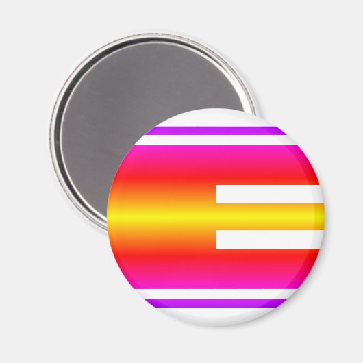 MAZIPOODLES Stripes Spaghetti 104122 Ipanema Magneet (Voorkant / Achterkant)