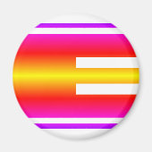 MAZIPOODLES Stripes Spaghetti 104122 Ipanema Magneet (Voorkant)