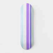 MAZIPOODLES Stripes Spaghetti 14 Persoonlijk Skateboard (Voorkant)