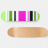 MAZIPOODLES Stripes Spaghetti 153 Persoonlijk Skateboard (Horizontaal)