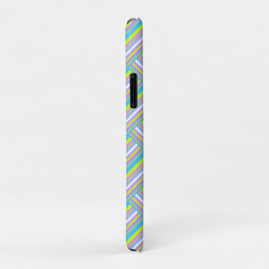 MAZIPOODLES Stripes Spaghetti 54 Herringbone  Case-Mate iPhone Case (Achterkant/rechts)