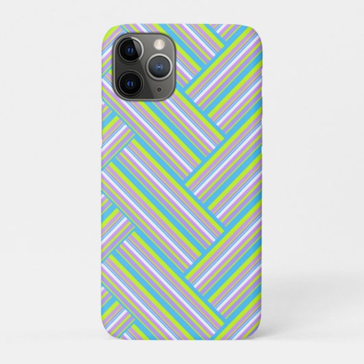 MAZIPOODLES Stripes Spaghetti 54 Herringbone  Case-Mate iPhone Case (Achterkant)
