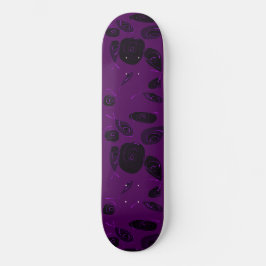 Mazipoodles Vis Rozen Violet Zwart Persoonlijk Skateboard