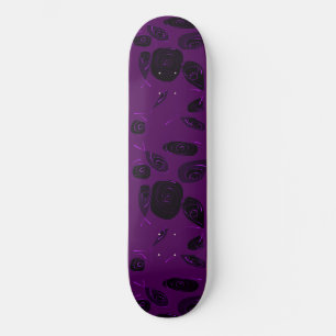 Mazipoodles Vis Rozen Violet Zwart Persoonlijk Skateboard
