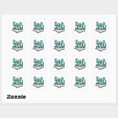 MAZIPOODLES Voed de Geest 066 Vierkante Sticker (Vel)