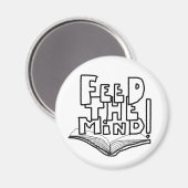 MAZIPOODLES Voed de Geest 077  Magneet (Voorkant / Achterkant)