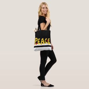 MAZIPOODLES Vrede Geel Tote Bag