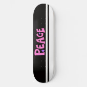 MAZIPOODLES Vredes Roze Persoonlijk Skateboard (Voorkant)