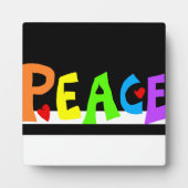 MAZIPOODLES Vredesregenboog Fotoplaat (Voorkant)