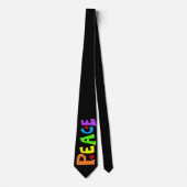 MAZIPOODLES Vredesregenboog Stropdas (Voorkant)