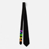 MAZIPOODLES Vredesregenboog Stropdas (Achterkant)