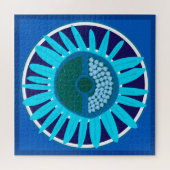 Mazipoodles Zonneschijn: Blauw 1 Legpuzzel (Horizontaal)