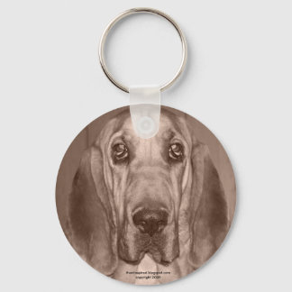 Mazy the Bloodhound by thoriinspire Sleutelhanger