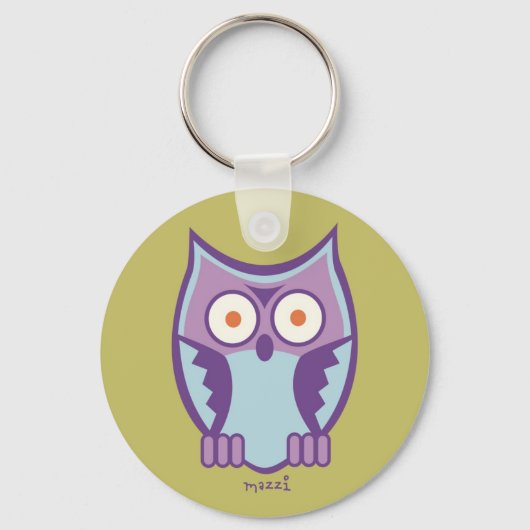 MAZZI de KING OWL Sleutelhanger (Voorkant)