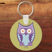 MAZZI de KING OWL Sleutelhanger (Voorkant)