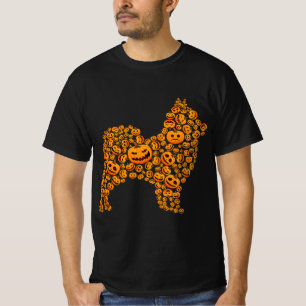 MB35 Cute Halloween Pomeranian Lover T-shirt