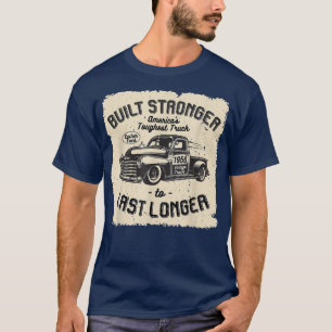 mb 1956  vrachtwagen op zaterdag gebouwd sterker t t-shirt