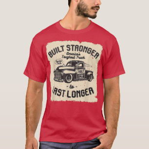 mb 1957 Vintage vrachtwagen verjaardag gebouwd ste T-shirt