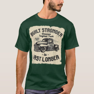 mb 1960 vrachtwagen op zaterdag gebouwd sterker t t-shirt
