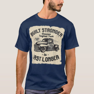 mb 1964  vrachtwagen op zaterdag gebouwd sterker t t-shirt