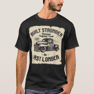 mb 1970  vrachtwagen op zaterdag gebouwd sterker t t-shirt