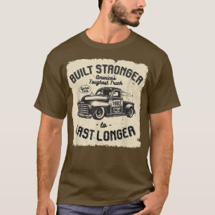 mb 1983 vrachtwagen op zaterdag gebouwd sterker t t-shirt