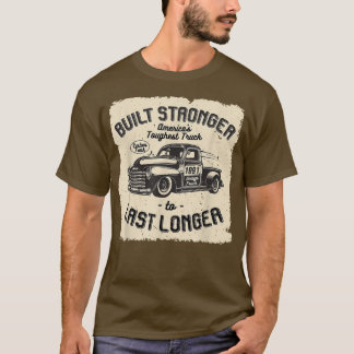 mb 1991  vrachtwagen op zaterdag gebouwd sterker t t-shirt