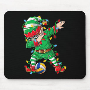 MB Elf Dabbing Volleybalspeler Christmas Dab XMA Muismat