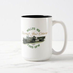 MB GPW-Mok Tweekleurige Koffiemok