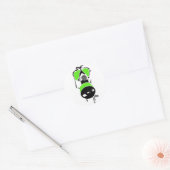MB Groene & Zwarte Gasmasker Stickers (Envelop)