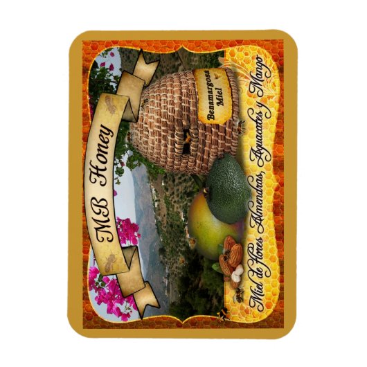 MB Honey from Benamargosa, Spanje Magneet (Verticaal)