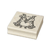 MB Monogram BM Monogram Rubber Ink Stamp Rubberstempel (Stempel)