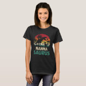 mb Nanna Saurus Dino Vaderdag Moeder T-shirt (Voorkant volledig)