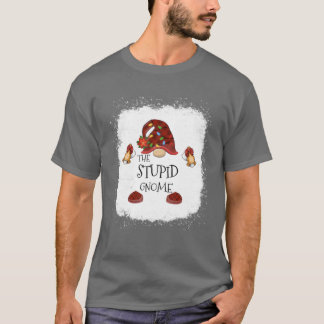 Mb Stomme Gnome Buffalo met kerstlicht T-shirt