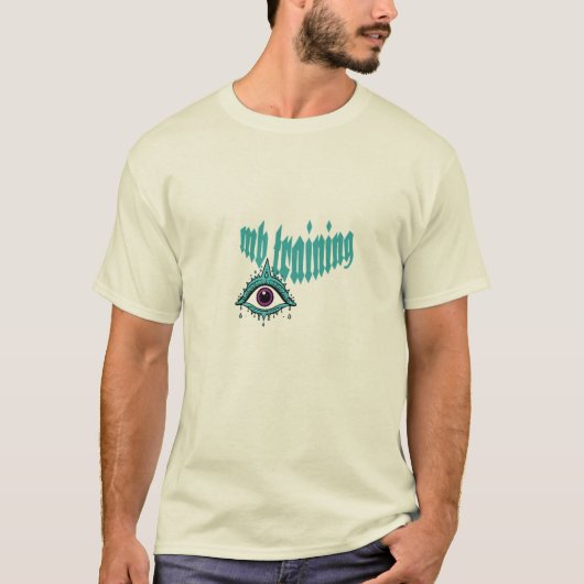 "MB Training" Yoga Oog T-shirt (Voorkant)