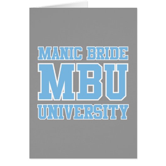 MB University Kaart (Voorkant)