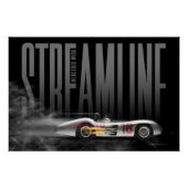 MB W196 Streamline Perfect Poster (Voorkant)