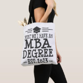 MBA Afstuderen 2023 Masters Business Tote Bag (Dichtbij)
