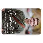 MBA business Afstuderen Aangepaste fotonaam Announ Magneet (Horizontaal)