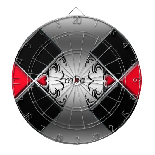 mba dartbord (Voorkant)