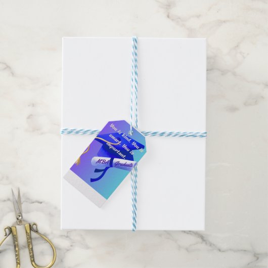 MBA Gift Cadeaulabel (Met Touw)