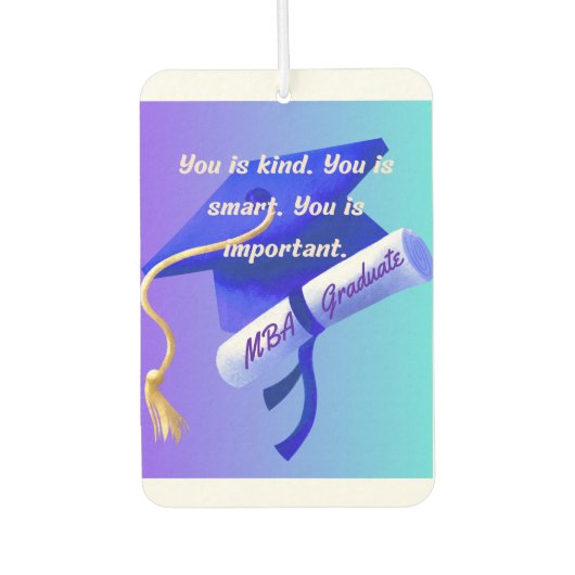 MBA Gift Luchtverfrisser (Voorkant)