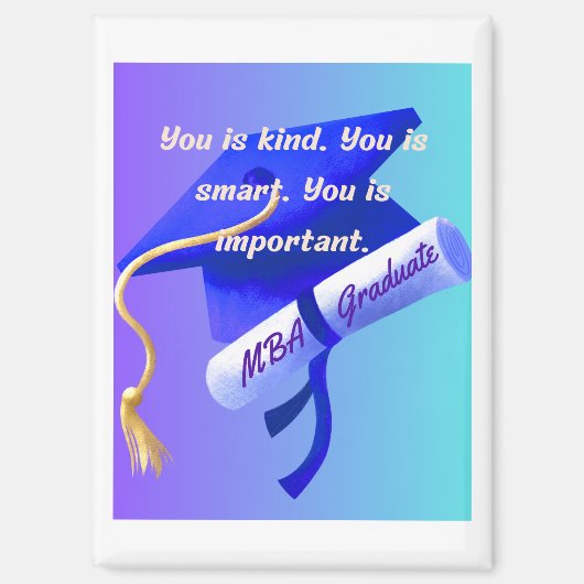 MBA Gift Magneet (Voorkant)