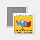 MBA Graduates kent de Antwoorden op Alle Problemen Magneet (Voorkant / Achterkant)