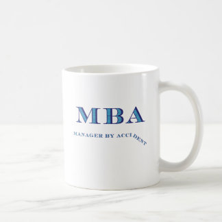 MBA Manager per ongeluk Koffiemok