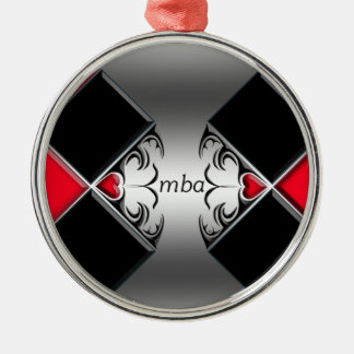 mba metalen ornament