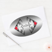 mba ovale sticker (Envelop)