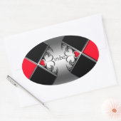 mba ovale sticker (Envelop)